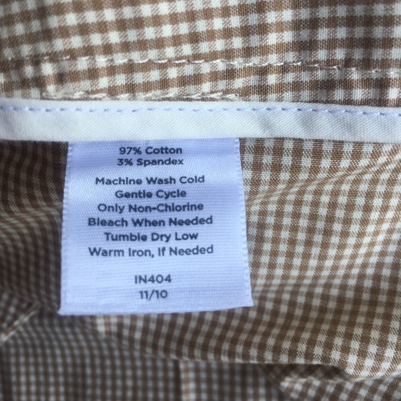 ❤️Talbots Curvy Ankle Straight leg Brown Size 4 - Picture 8 of 8